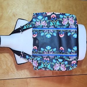 Nanette Lepore Athena Damask Floral Tote Bag Shoulder Bag